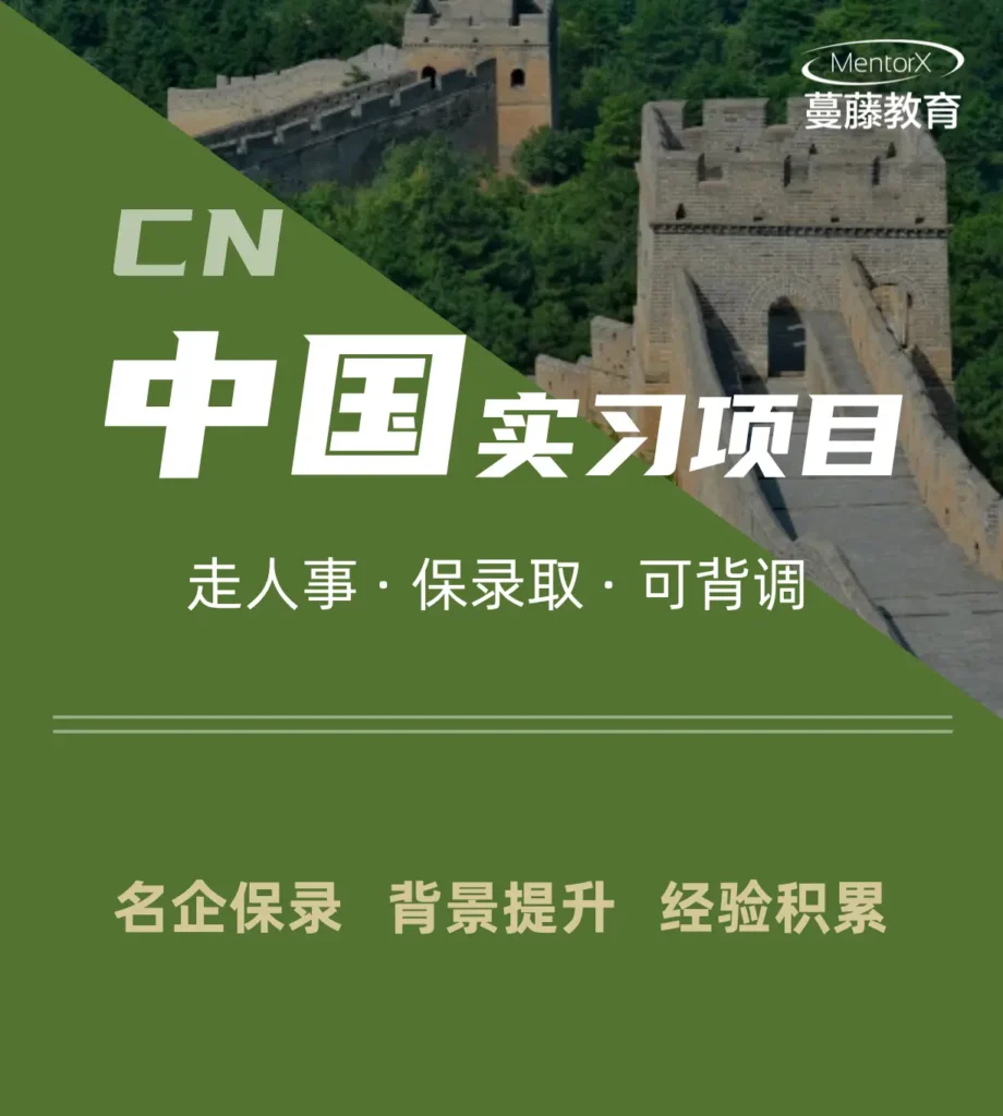 中国实习项目